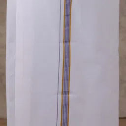 ramraj cotton Men Cotton Blend Shirt Dhoti Set image 5