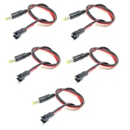 Invento 0.5 mtr JST Connector Cable to DC Male Jack Plug ISC 668-3-picture-10