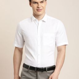 Turtle Classic Cotton Linen Formal Shirt-picture-2
