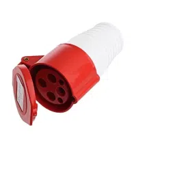 Sibass Electric Straight Socket 16 A 4 Pin IP44 Rating and CE Mark, SE-S214 (Pack of 100)-picture-33