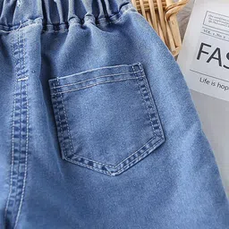 INCLUD Boys Printed Round Neck T-shirt With Shorts image 3