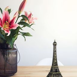 THE QUIRKY HOME Bronze-Toned Eiffel Tower Replica Monument Miniature Curio Showpiece-picture-31