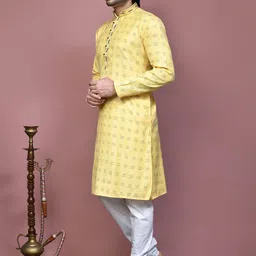 RANAK Men Printed Kurta image 5