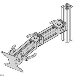 Bosch Rexroth Wall Mounting Monitor Arm for 1 x Screen, 3842539806-picture-9