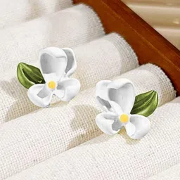 BEYTER Sterling Silver Lightweight Floral Studs-image-83