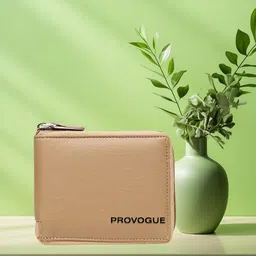 Provogue Men PU Zip Around Wallet image 2