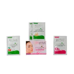 Lotus Herbals Whiteglow Insta Glow 4 in 1 Facial Kit For Radiant Glowing Skin-160g image 1