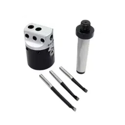 Buyohlic International Boring Head Diameter 1.5 inch 2MT Shank, M10 x 1.5 Drawbar 1 Div. 0.001 with 3 Carbide Tipped HSS Cutting Tools, OL-W5KA-A3GJ-picture-31
