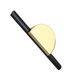 Decorio Wardrobe Handle Right 160 mm Z Black / PVD Gold, WDC-1149-picture-13
