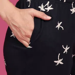 Kryptic Pack Of 2 Printed Pure Cotton Relaxed Fit Lounge Pants image 4