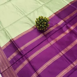 CANIZZARO Woven Design Zari Silk Blend Banarasi Saree image 2