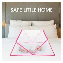 classic mosquito nets Classic Mosquito Net for Baby Mosquito Net - Pink image 1