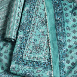 Meena Bazaar Floral Printed Unstitched Dress Material-picture-18