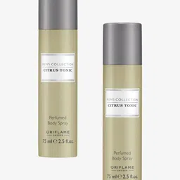 Oriflame Set of 2 Mens Collection Citrus Tonic Perfumed Body Spray - 75 ml Each-picture-40