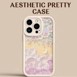 CASE CREATION Floral Printed iPhone 13 Pro Max Back Case Mobile Accessories image 3