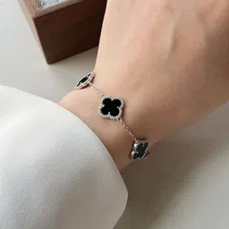 RV Jewels Unisex Silver-Plated Link Bracelet-picture-35