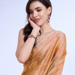 mitera MiteraFloral Printed EmbroideredSaree-picture-3