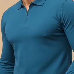 SZN Men Polo Collar T-shirt image 3