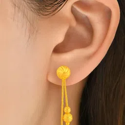arch fashion Gold-Plated Brass Earrings image 4