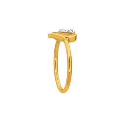 KISNA DIAMOND AND GOLD JEWELLERY 18KT Finger Ring Diamond 0.04g image 3