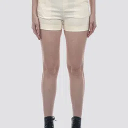 CAMLA Women Regular Fit Mid-Rise Hot Pants Shorts-picture-11