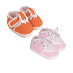 NESKA MODA Kids-Unisex Set of 2 Pairs Cotton Booties-picture-28