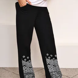 WELL KEPT Women Printed Maternity Track Pants image 4