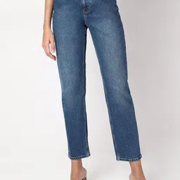 Vero Moda Women High-Rise Light Fade Stretchable Jeans-image-33