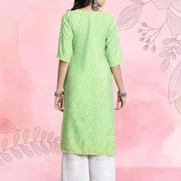 Ethnic basket Women Pack Of 2 Multicoloured Crepe Kurtas image 3