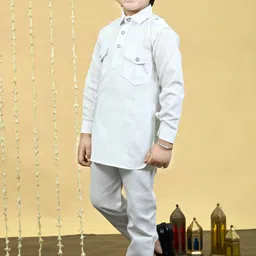 BT DEZINES Boys Regular Kurta with Trousers image 2