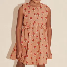 INCLUD Floral Print A-Line Dress image 4