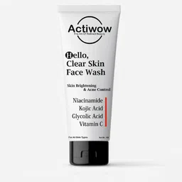 Actiwow Hello Clear Skin Face Wash For Skin Brightening - 100 ml-picture-19