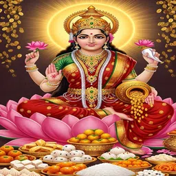 Aura Gold-Toned & Red Door Curtain image 2