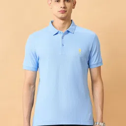 U.S. Polo Assn. Men Brand Logo Printed Polo Collar Cotton T-shirt-picture-15