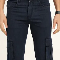INDIROCKS Men Jean Stretchable Jeans image 3