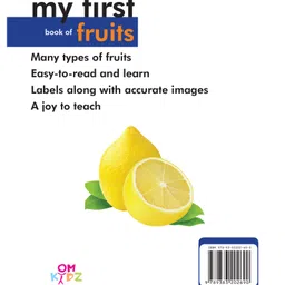 om books international M y First Book of Fruits Board Book - English image 2