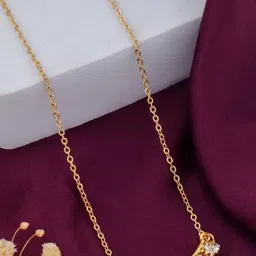 SZN Set Of 2 Gold-Plated Pearls Beaded Link Chains image 5