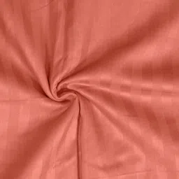 Sleeping Owls Orange Striped 210 TC Single Bedsheet with 1 Pillow Covers image 4