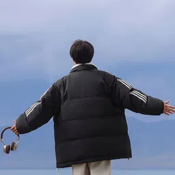 Mast & Harbour Men Colourblocked Lightweight Puffer Jacket image 4