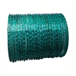 zsp Set Of 24 Artificial Stones Studded & Beaded Bangles image 2