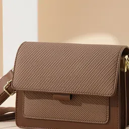 StyleCast Structured Detachable Sling Strap Sling Bag image 2