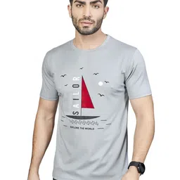 BE POSITIVE Men Graphic Printed T-shirt-picture-20