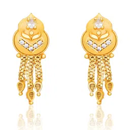 Raj And Deb Gold-Plated Drop Earrings-image-61