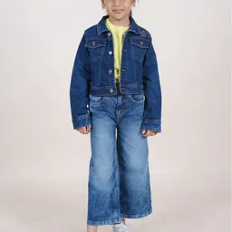 KiddoPanti Girls T-shirt with Trousers-image-22