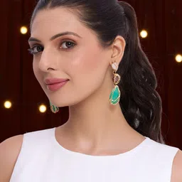 DressBerry Teardrop Shaped Drop Earrings image 5