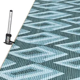 kaleen india Anti-Skid Backing Washable Indoor-Outdoor Rugs image 2