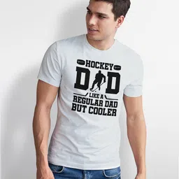 Seekbuylove Men Typography Printed Bio Finish T-shirt image 3