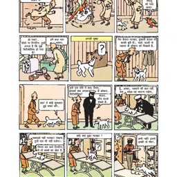 om books international Tintin: Tintin Congo Mein Graphic Novel - Hindi image 3