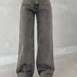 RIVI Women Jean Boyfriend Fit High-Rise Light Fade Stretchable Jeans-image-51