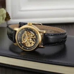 FORSINING Women Dial & Leather Straps Analogue Motion Powered Watch TWW_WRL8048M3G6 image 5